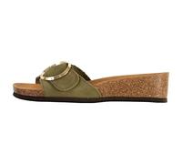 Scholl Amalfi Mule, Sandali Donna, Verde, 37 EU