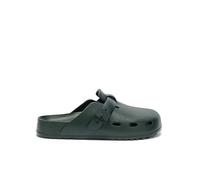 Scholl Bahia Clog, Zoccoli Unisex in Gomma da Mare o Giardinaggio - Verde Scuro - 46 EU