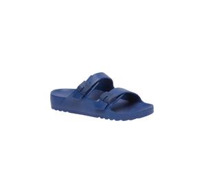 Scholl - Bahia Uomo Ciabatte Anatomica Blu Numero 41 Confezione 1 Paio