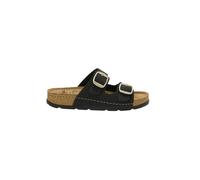 Scholl - Bora 2 Buckles Sandalo In Memory Cushion Nero Numero 36 Confezione 1 Paio