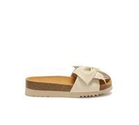 Scholl Bowy 2.0, Sandali Donna a un cinturino - Bianco Sporco - 38 EU