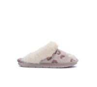 Scholl Pantofole Brienne in microfibra e pelo sintetico da donna Taupe 41 EU