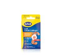 Scholl Calli Cerotti Callifughi - Dischetti Medicati con Acido Salicilico 40% per Calli Piedi, Rimozione Duroni, Protezione Punti Dolenti, Idrorepellenti e Facili da Applicare, 4 Pezzi