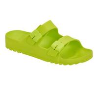 Scholl CALZATURA BAHIA EVA WOMAN LIME GREEN TECNOLOGIA BIOPRINT MATERIALE EVA FODERA TOMAIA SFODERATO FODERA SOTTOPIEDE EVA 37 SS22