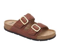 Scholl CALZATURA BORA 2 STRAPS SYNTHETIC TOBACCO 40