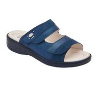 Scholl CALZATURA MARINELLA PRINTED SHINING SYNTH+SUEDE W BLUE 37