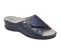Scholl CALZATURA NIVES LAM SYNTH+PRINTED SUEDE W NAVY BLUE 37