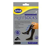 Scholl, calzini Flight Socks per la cura dei piedi. Colore: nero