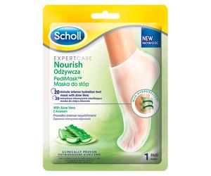Scholl Calzini Nutrienti Aloe Vera - Maschera per Piedi