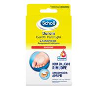 Scholl Cerotti callifughi per duroni – Rimozione – 2 cerotti + 2 dischetti