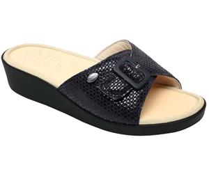 Scholl Ciabatte Estive Donna MANGO Colore Blu Size 37
