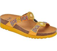 Scholl Ciabatte NEW BOGOTA' WEDGE Satin beads Tangerine