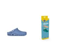 Scholl Clog Evo Azzurro Solette Anatomiche e Antistatiche per Clog Evo- Azzurro/Marrone