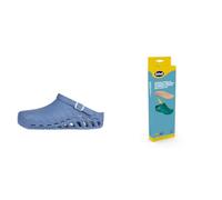 Scholl Clog Evo Azzurro Solette Anatomiche e Antistatiche per Clog Evo- Azzurro/Marrone