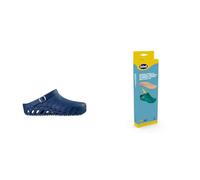 Scholl Clog Evo Blu Solette Anatomiche e Antistatiche per Clog Evo- Blu/Marrone