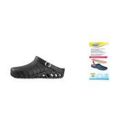 Scholl Clog Evo Nero Solette Antistatiche in Memory Cushion per Clog Evo - Nero/Marrone