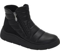 Scholl, Comodissimi Stivaletti Invernali con Plantare Removibile Memory Cushion, Nero (38 EU)