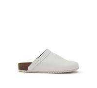 Scholl Cork PRO Clog, Scarpe per Professionisti Sanitari Unisex-Adulto, Bianco, 43 EU