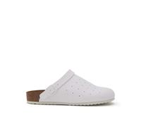 Scholl Cork PRO Clog, Scarpe per Professionisti Sanitari Unisex-Adulto, Bianco, 44 EU