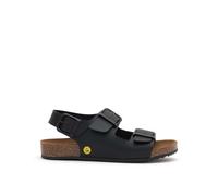 Scholl Cork PRO Sandalo, Bassi Unisex-Adulto, Nero, 40 EU