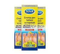 Scholl Crema per Talloni Screpolati Active Repair K+, Crema Idratante per Talloni con Cheratina, Assorbimento Rapido ed Effetto Duraturo, Ideale per Uso Quotidiano, 60ml (Confezione da 3)