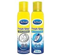 SCHOLL Deodorante Spray Polvere Anti-Traspirante Piedi + Deodorante Spray Scarpe