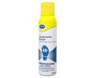 Scholl Deodorante Spray Scarpe, 48h di Protezione dagli Odori 150 ml D