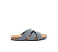 Scholl Didier, Sandali Uomo, Intrecciato, Denim, 46 EU