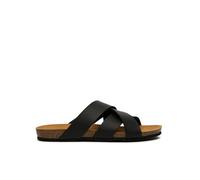 Scholl Didier, Sandali Uomo, Intrecciato, Nero, 41 EU