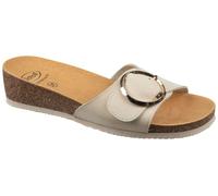 Scholl Donna Amalfi Mule Sandalo, beige, 38 EU