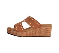 Scholl Donna Marbella Mule Sandalo, Cognac, 39 EU