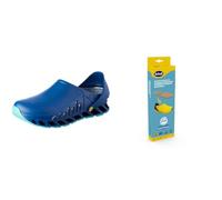 Scholl Evoflex Blu + Scholl Solette Antistatiche PRO in Memory Cushion per Evoflex - Blu/Nero
