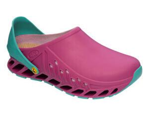 "Scholl - Evoflex Fuchsia/Emerald Zoccoli Unisex Numero 39 Confezione 1 Paio"