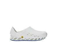Scholl Evoflex, Scarpe da lavoro per settore medico Unisex - Adulto, Bianco, 42 EU