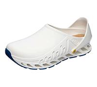 Scholl Evoflex, Scarpe da lavoro per settore medico Unisex - Adulto, Bianco, 36 EU
