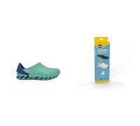 Scholl Evoflex Verde + Scholl Solette Antistatiche PRO in Memory Cushion per Evoflex - Verde/Nero