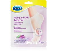Scholl Expert Care maschera rigenerante piedi in forma di calzini con aroma di lavanda 1 paio