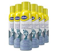 Scholl ExpertCare, Deodorante Spray Piedi Antiodore, Elimina e Protegge dai Cattivi Odori per 48h, Sensazione di Freschezza a Lungo, 6 Flaconi da 150 ml