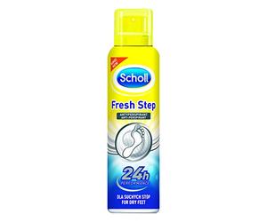 Scholl Fresh Step - Deodorante spray per scarpe, 150 ml