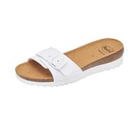 Scholl Ginni, Sandal Donna, Bianco, 38 EU