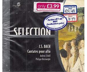 Scholl-Herreweghe - Cantates Pour Alto