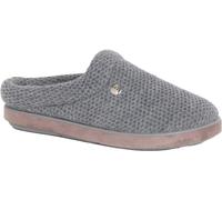 Scholl HOLLY Calzature Pantofole Ciabatte Donna in Tessuto a maglia e Tessuto Color Grey Size 37