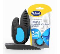 Scholl In-Balance Solette Ortopediche per Uomo e Donna - Plantari per Tallone e Caviglia, Alleviano il Dolore, Supporto per l’Arco Plantare, Riducono l’Impatto sui tendini, 1 Paio