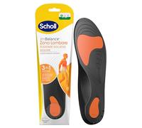 Scholl In-Balance Solette Ortopediche Uomo & Donna - Plantari per il Sollievo dal Dolore Lombare e agli Arti, Supporto per l’Arco Plantare & Tallone, Ridistribuzione della Pressione