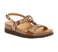 Scholl, Infradito da donna con tomaia in tessuto, Marrone, 38 EU