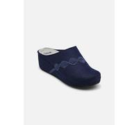 Scholl - INVERNESS STRASS WEDGE COMFORT Blu - Pantofole 41 Blu