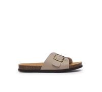 Scholl Jackie, Sandali Donna, 1 cinturino, Beige Scuro, 37 EU
