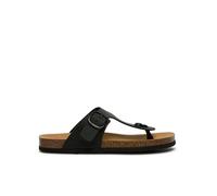 Scholl Jackie, Sandali Donna, Infradito, Nero, 40 EU