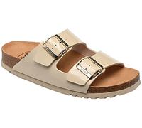 Scholl Josephine, Sandali da donna a 2 cinturini, Beige, 38 EU