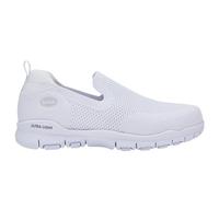 Scholl Jump Slip On, Health Care Professional Shoe Donna, Bianco, 35 EU